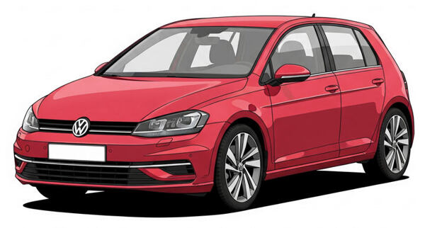 Kde je kód barvy ve vozech VW?