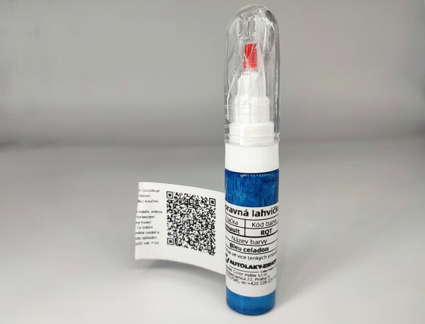 Lahvička na jednovrstvý odstín.