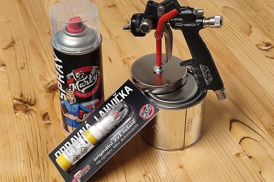 Co vybrat: tužku, sprej nebo barvu do pistole?