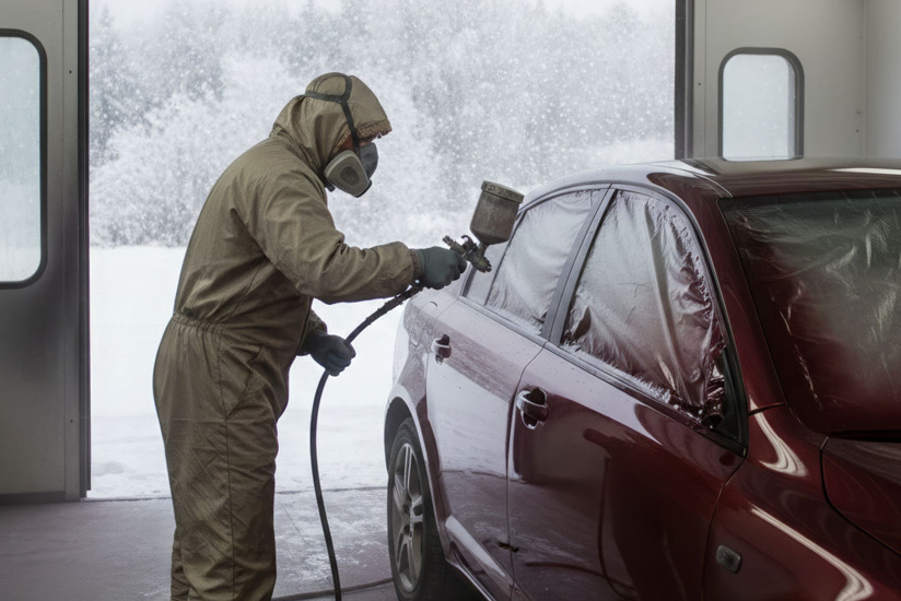 Cele mai frecvente greșeli la repararea vopselei în timpul iernii