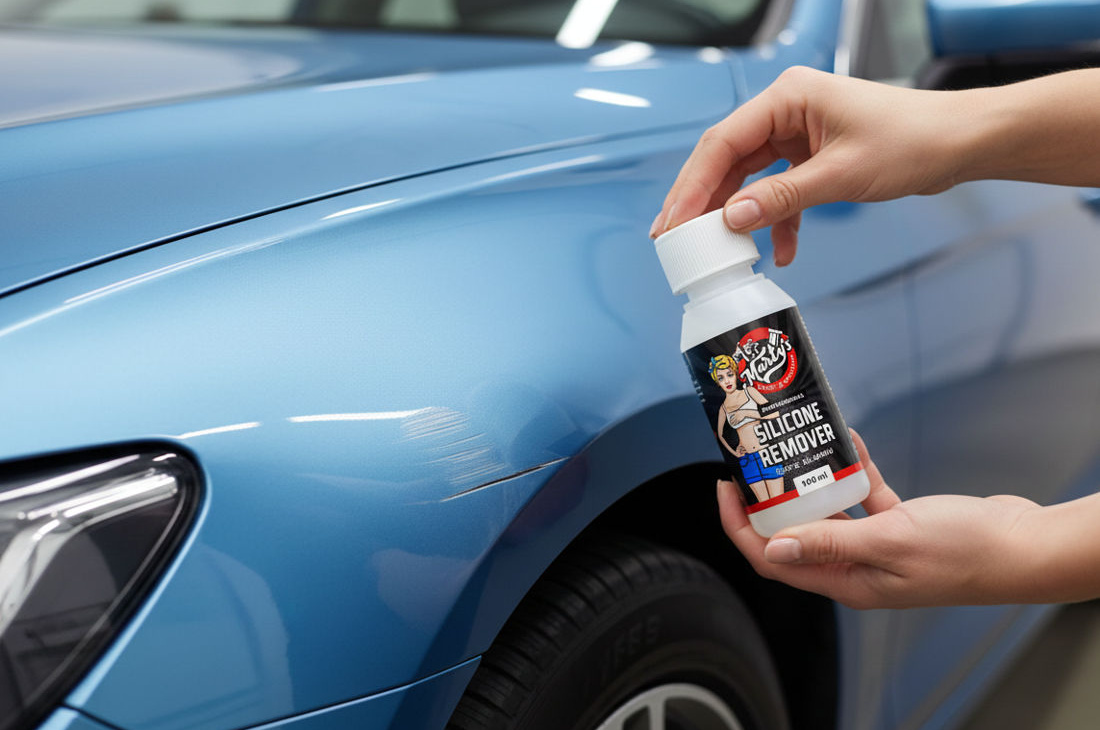 Proč se v autolakýrnictví používá čistič silikonu?