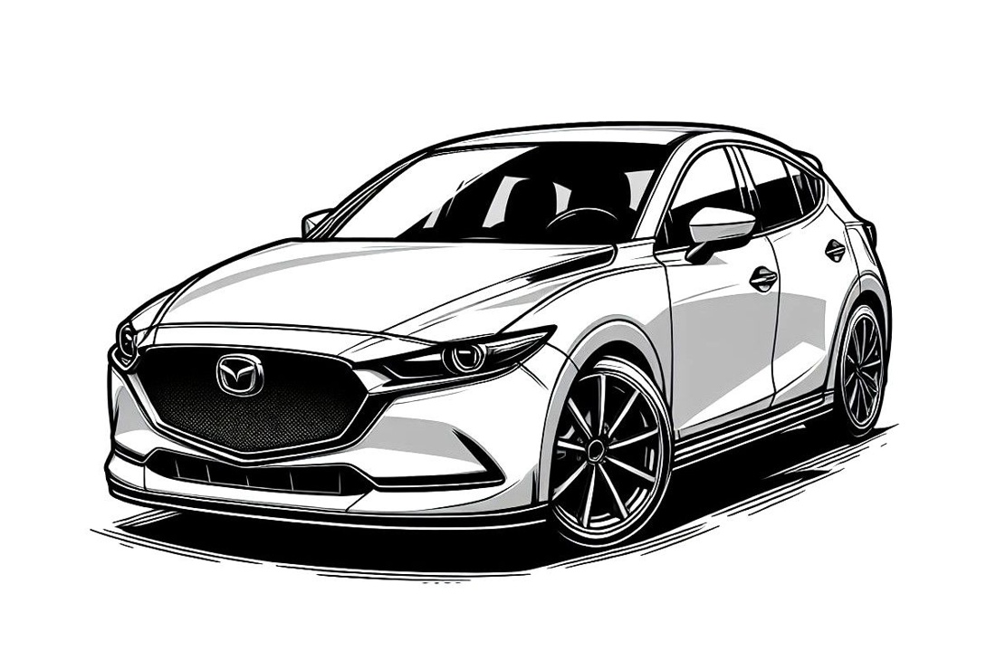 Jak zjistím kód barvy na voze Mazda?