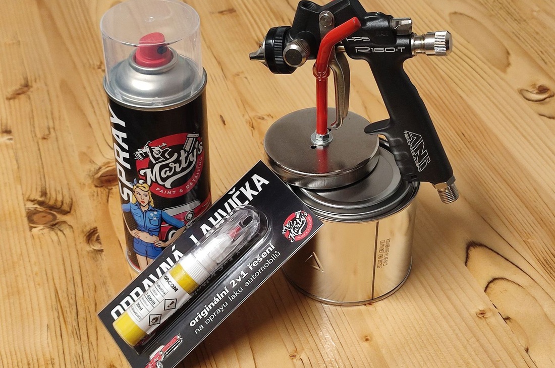 Co vybrat: tužku, sprej nebo barvu do pistole?