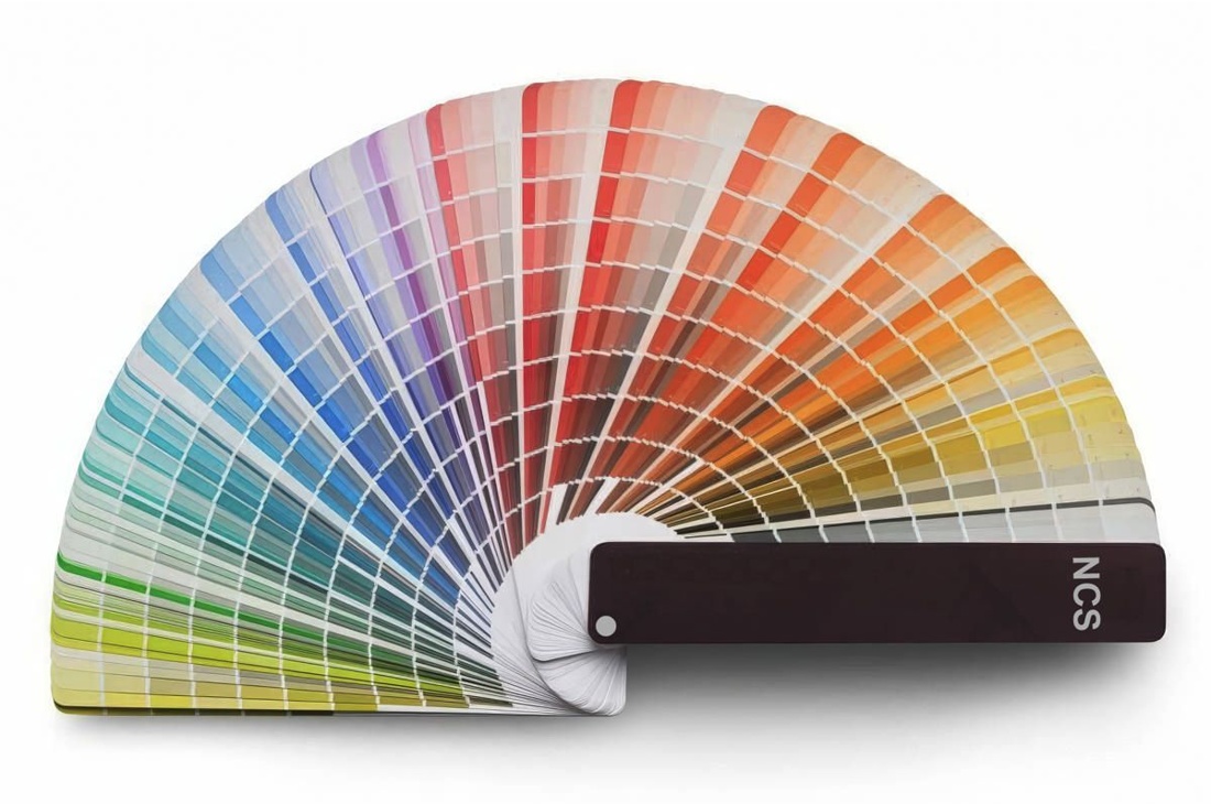 Vzorník barev a odstínů NCS