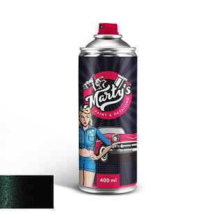 Autolak ve spreji Mercedes 9185 Melanitschwarz