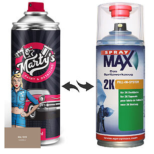 Barva ve spreji RAL 1019