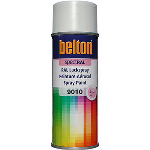 Belton Barva ve spreji RAL 9010 400ml ČISTĚ BÍLÁ