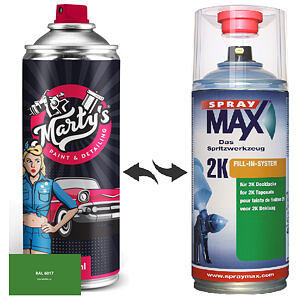 Barva ve spreji RAL 6017