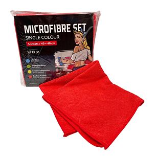Marty´s Mikrovláknová utěrka 260GSM 40x40cm červená 1ks