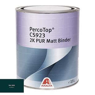 Matná polyuretanová 2K barva Axalta PercoTop MATT RAL 5020