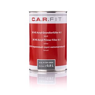 C.A.R.Fit 2K Akrylový plnič 4:1 Bílý 1000ml/bal