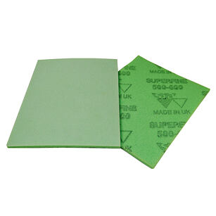 SIA Brusná houba SuperFine K500-600 zelená - 140x115x5mm