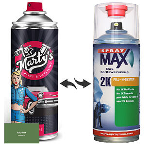 Barva ve spreji RAL 6011