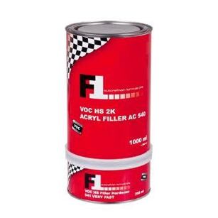 I1 AC540 2K Akrylový Plnič 4:1 4,5l/bal Bílý