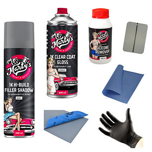 Doplňková sada pro opravu metalického laku sprejem