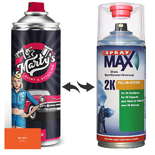 Barva ve spreji RAL 2011