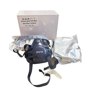 C.A.R.Fit Silikonová polomaska vel. M s filtry a držáky
