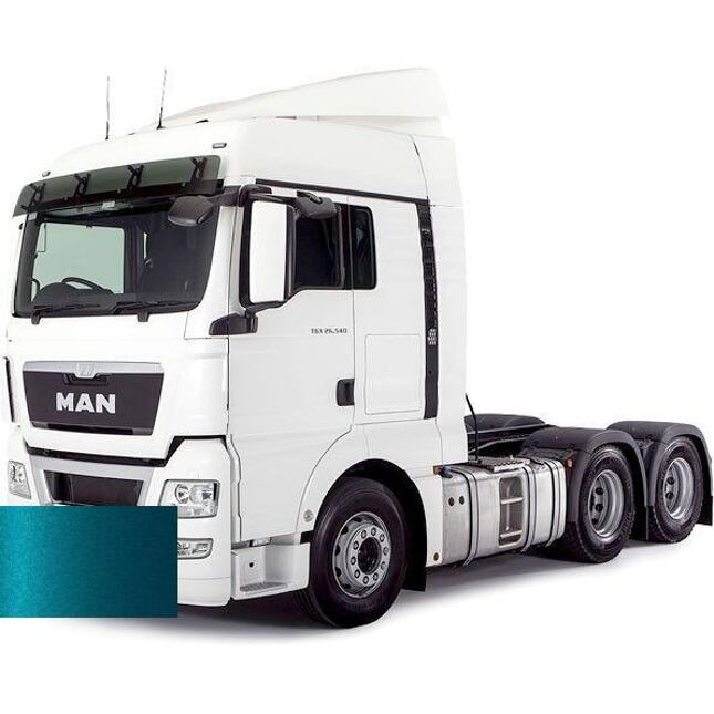 Autolak ve spreji MAN MAN6735 DUNKEL MAIGRUEN KAESSBOHRER KS 356