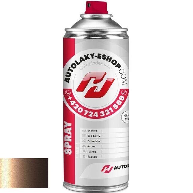 Barva na auto ve spreji Honda YR-011 BROWN