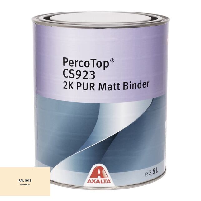 Matná polyuretanová 2K barva Axalta PercoTop MATT RAL 1015