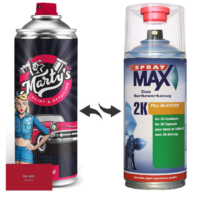 Barva ve spreji RAL 3031