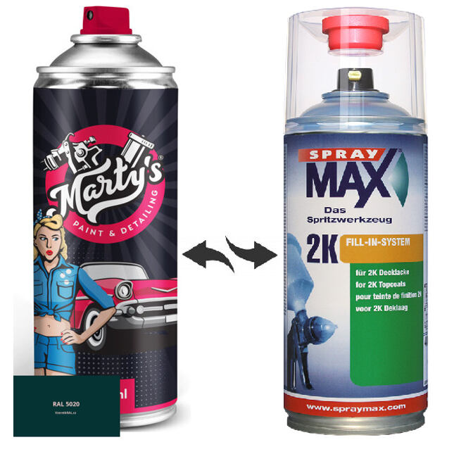 Barva ve spreji RAL 5020