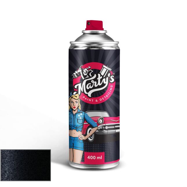 Barva ve spreji Porsche Y74 Schwarzdiamant