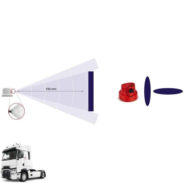 Autolak ve spreji Renault Truck B730/2 GRIS FONCE