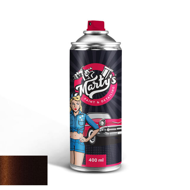 Autolak ve spreji Mercedes 8497 Cupritbraun