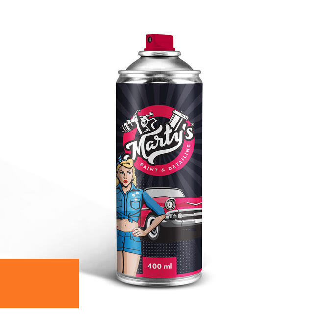 Barva na auto ve spreji Ford SVO179 PASTEL ORANGE 2003