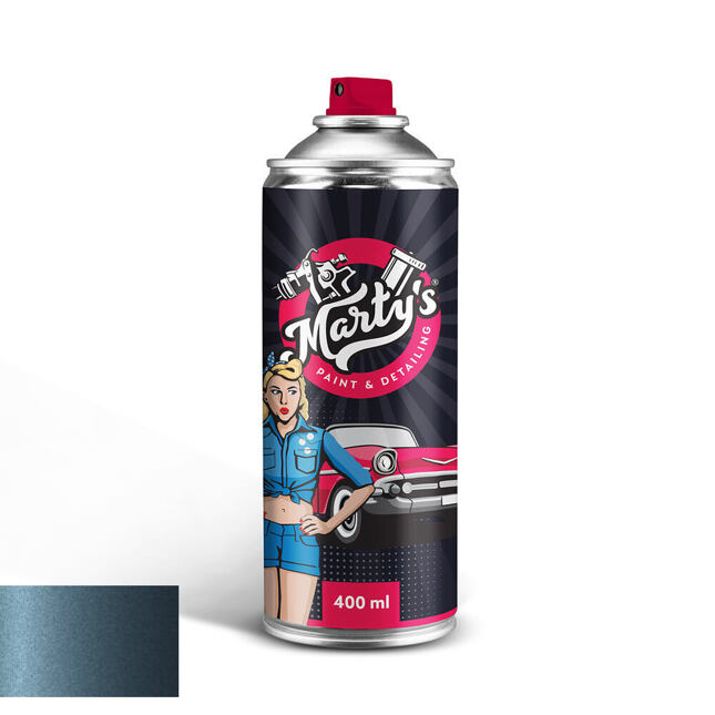 Autolak ve spreji Nissan 595 BLUE