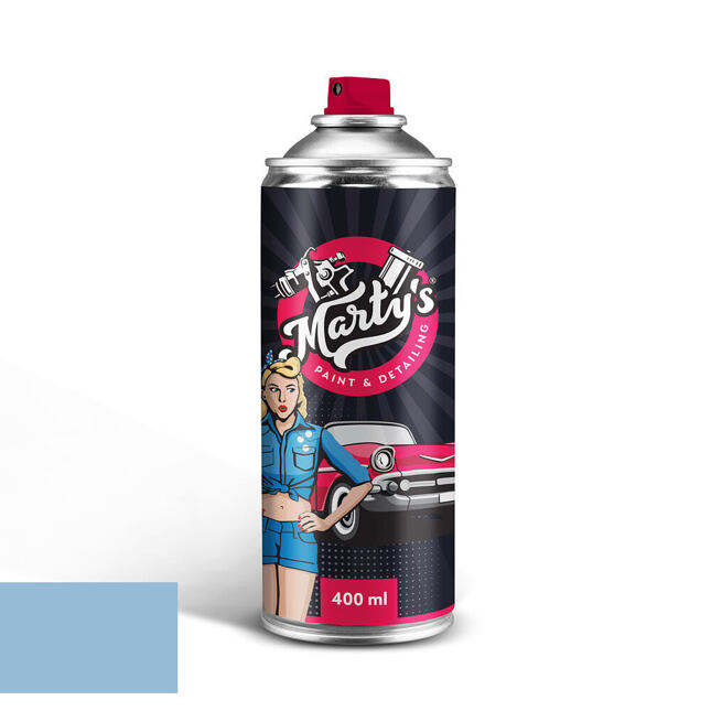 Autolak ve spreji Renault G43 BLEU CLAIR BRITISH GAZ