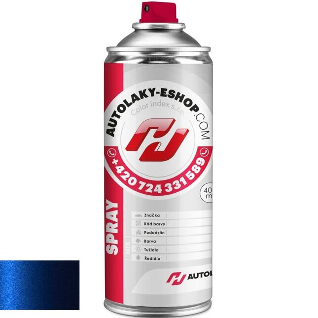 Autolak ve spreji Hyundai NB8 PLANET BLUE