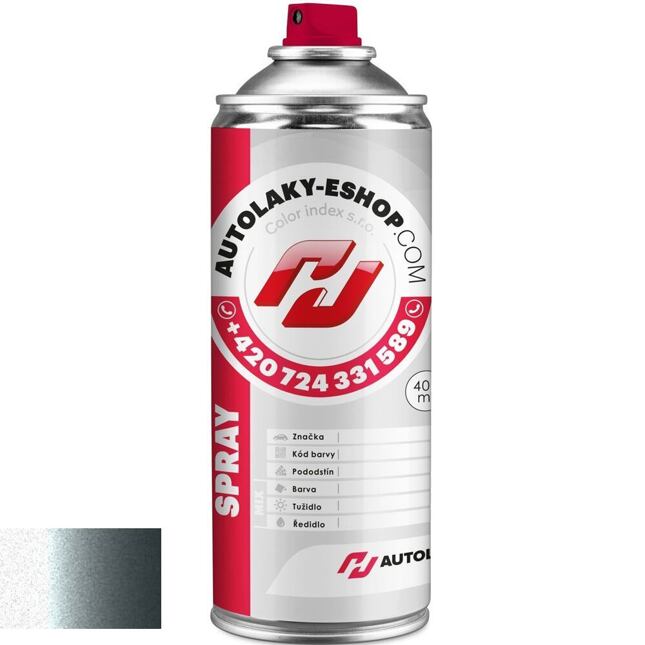 Autolak ve spreji Toyota S39 BLUE SILVER