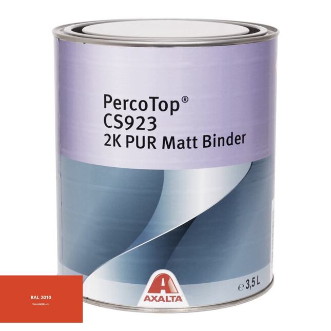 Matná polyuretanová 2K barva Axalta PercoTop MATT RAL 2010