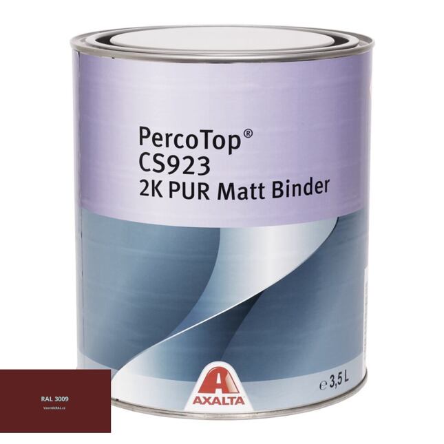 Matná polyuretanová 2K barva Axalta PercoTop MATT RAL 3009