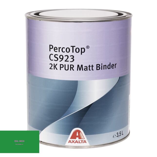 Matná polyuretanová 2K barva Axalta PercoTop MATT RAL 6024