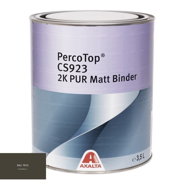 Matná polyuretanová 2K barva Axalta PercoTop MATT RAL 7013