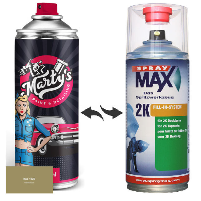 Barva ve spreji RAL 1020