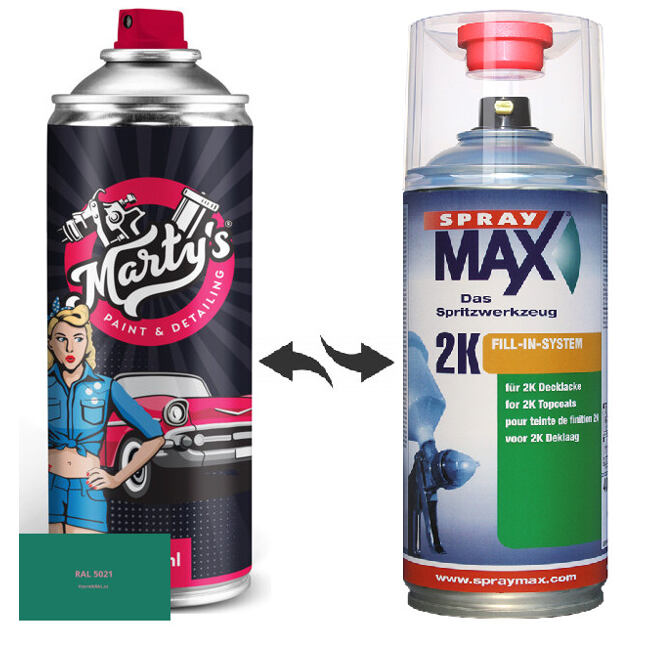 Barva ve spreji RAL 5021
