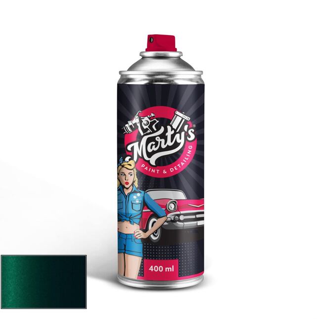 Barva ve spreji Porsche 23X Kap Green