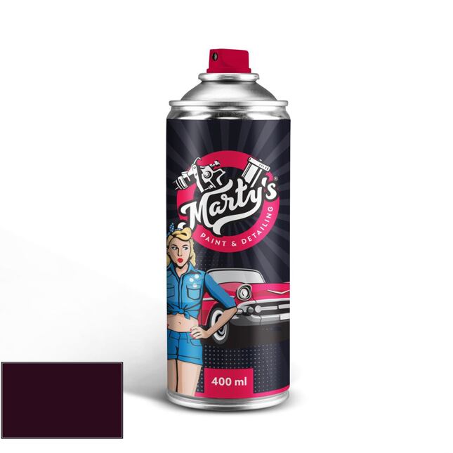 Barva ve spreji Porsche 40 Aubergine