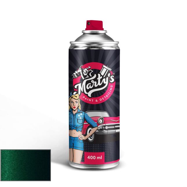 Barva ve spreji Porsche LZ6H Jetgruen