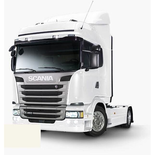 Autolak ve spreji Scania 1366606 SCANIA WEISS