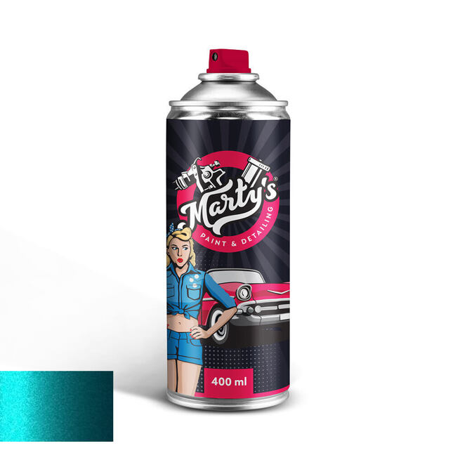 Autolak ve spreji Peugeot EWJ SPRING BLUE