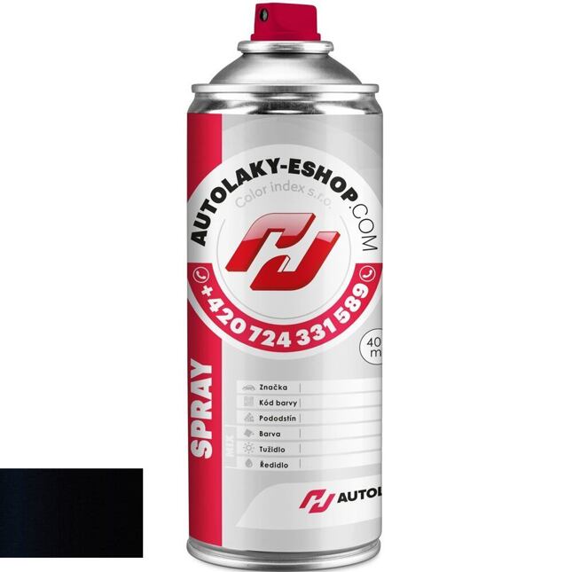 Autolak ve spreji Renault GYA BLACK