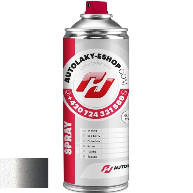Autolak ve spreji Suzuki 1D6 SILVER METALLIC