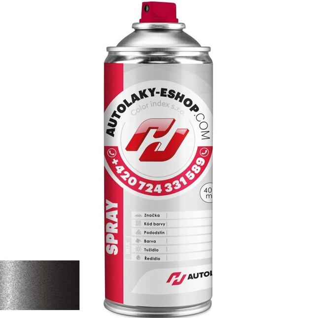 Autolak ve spreji Suzuki ZZZ PRME. TITAN DARK GRAY