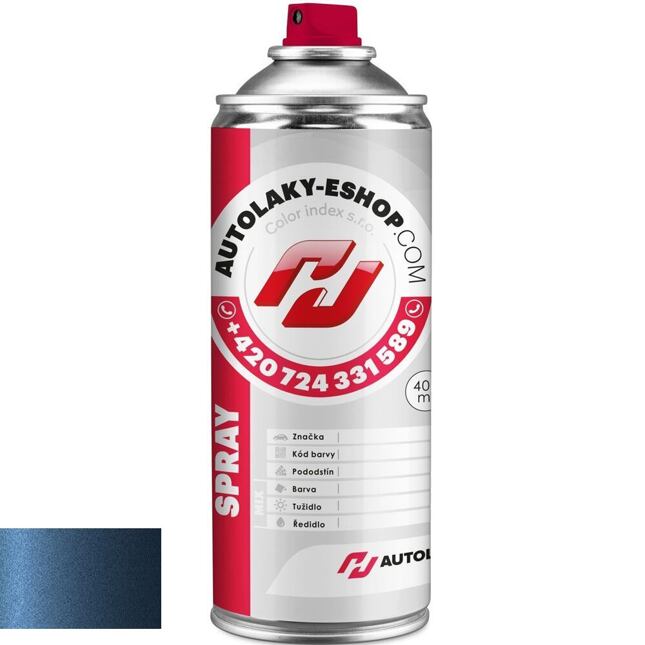 Autolak ve spreji Volkswagen VW LT5H ANEMONENBLAU