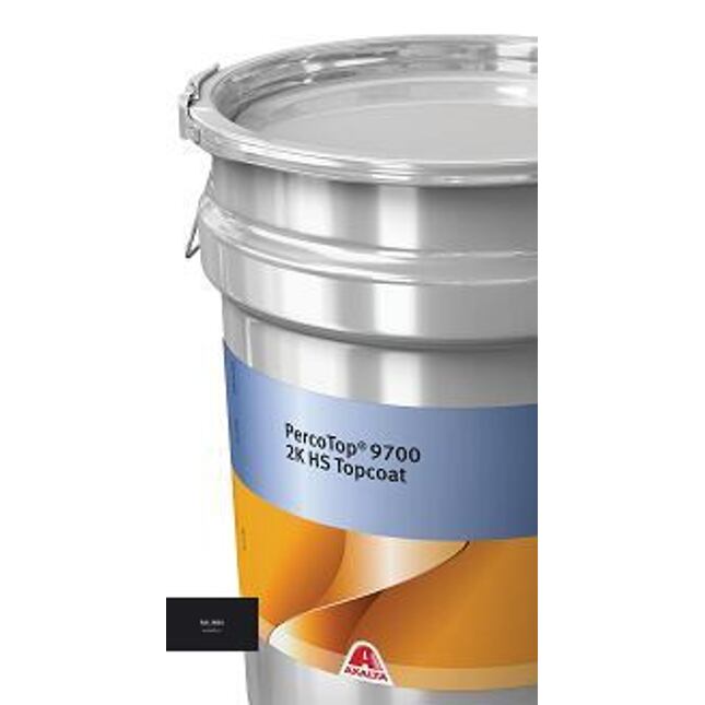 Akrylátová 2K barva Axalta 9700 HS TopCoat RAL 9004